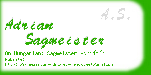 adrian sagmeister business card